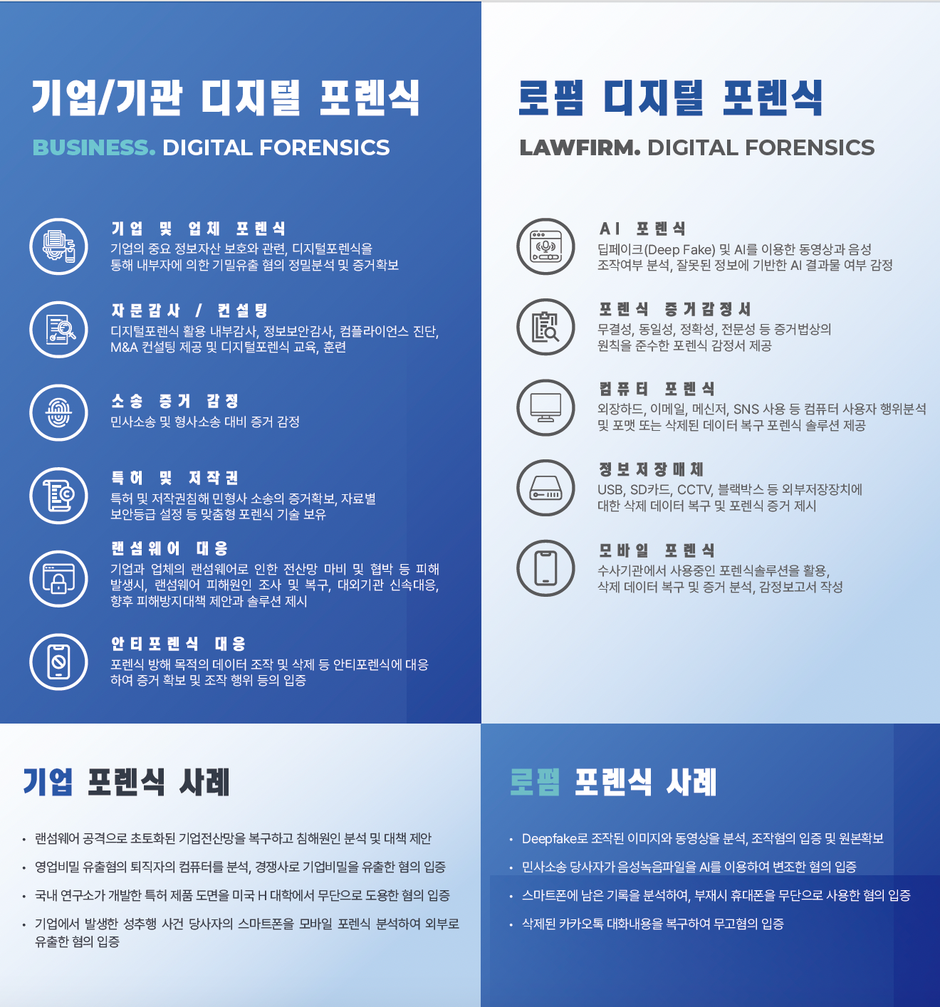 리플렛 서비스 정보 구성 수정 후